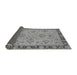 Sideview of Oriental Gray Traditional Rug, abs2988gry