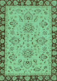 Oriental Turquoise Traditional Rug, abs2988turq