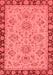 Oriental Red Traditional Area Rugs