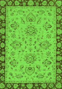 Oriental Green Traditional Rug, abs2988grn