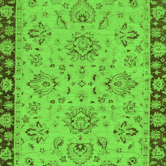 Oriental Green Traditional Rug, abs2988grn