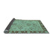 Sideview of Oriental Light Blue Traditional Rug, abs2988lblu