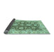 Sideview of Oriental Light Blue Traditional Rug, abs2989lblu