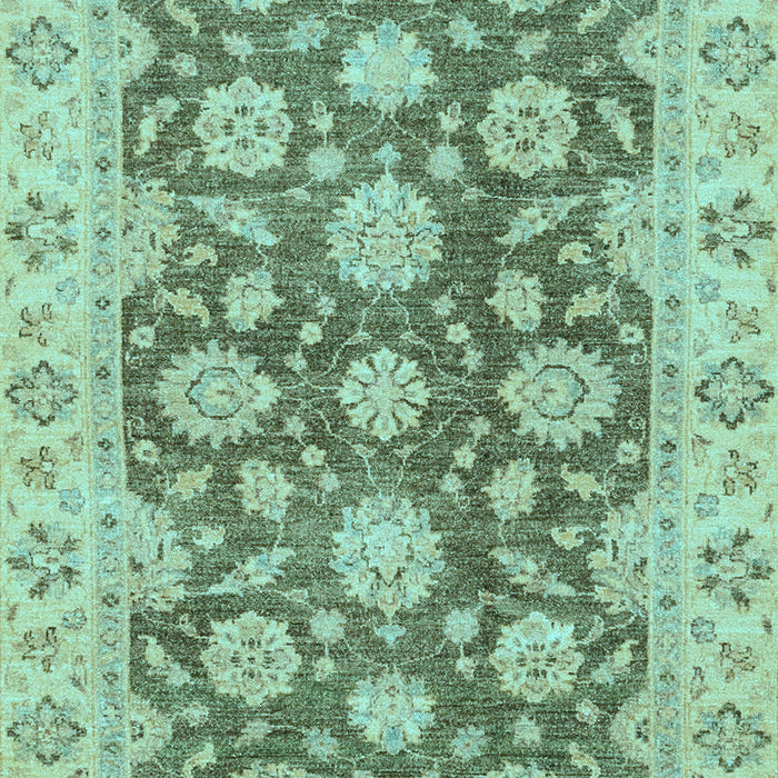 Machine Washable Oriental Light Blue Traditional Rug, wshabs2989lblu