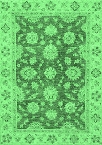 Oriental Emerald Green Traditional Rug, abs2989emgrn