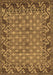 Southwestern Brown Country Rug, abs298brn