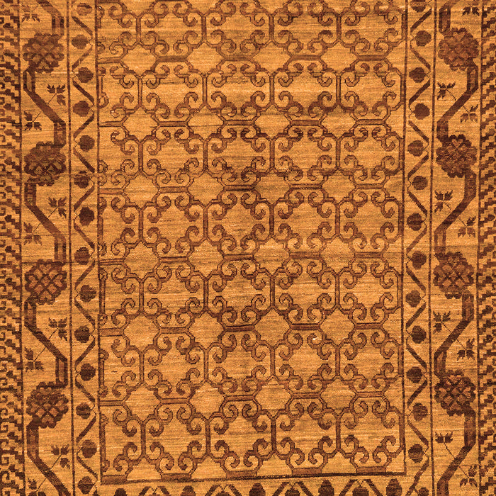 Southwestern Orange Country Rug, abs298org