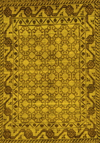 Southwestern Yellow Country Rug, abs298yw