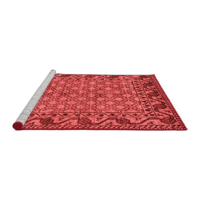 Country Red Washable Rugs