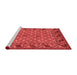 Country Red Washable Rugs