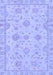 Machine Washable Abstract Blue Modern Rug, wshabs2990blu