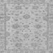 Square Abstract Gray Modern Rug, abs2990gry