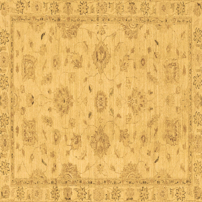 Square Abstract Brown Modern Rug, abs2990brn