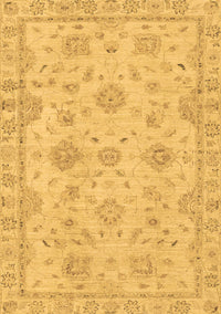 Abstract Brown Modern Rug, abs2990brn