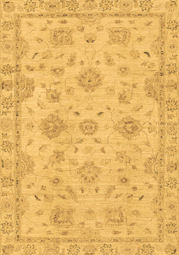 Abstract Brown Modern Rug, abs2990brn