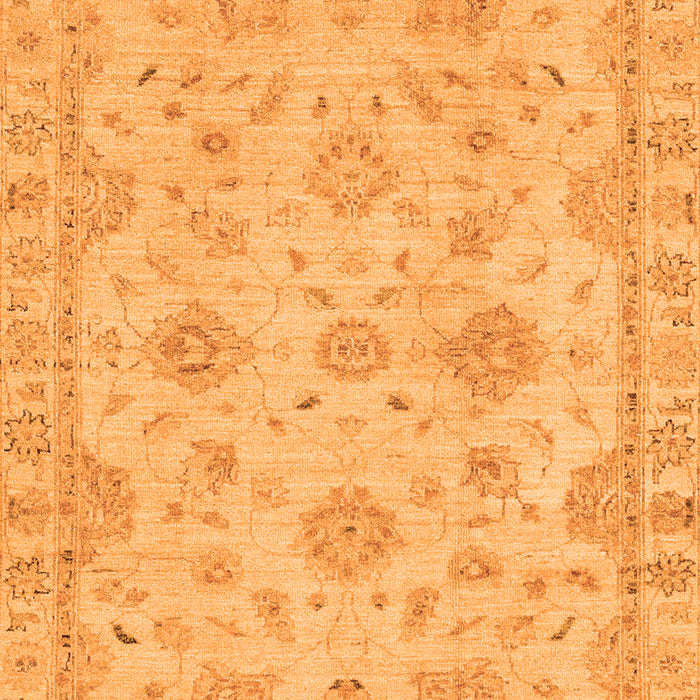Abstract Orange Modern Rug, abs2990org
