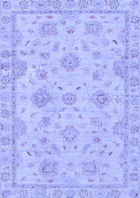 Abstract Blue Modern Rug, abs2990blu