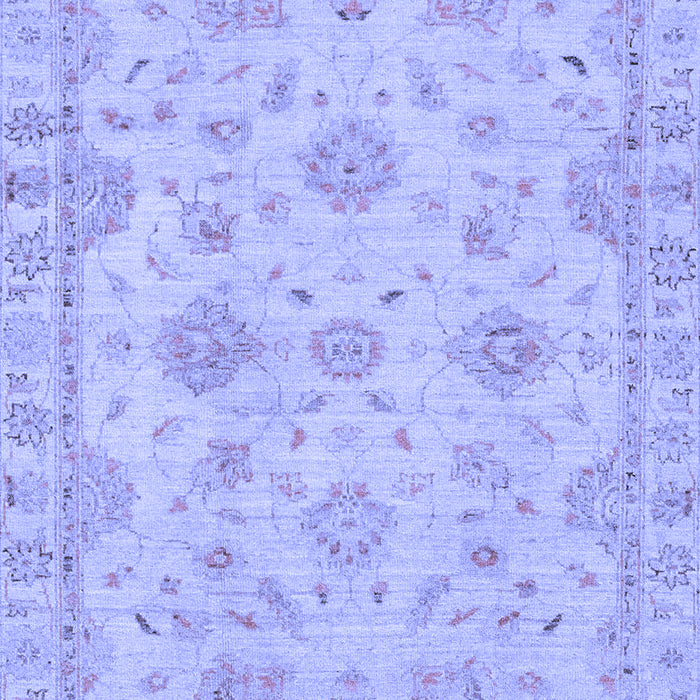Abstract Blue Modern Rug, abs2990blu