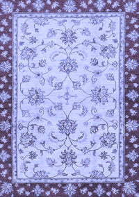 Oriental Blue Traditional Rug, abs2991blu