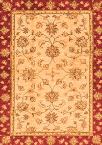 Oriental Orange Traditional Rug, abs2991org