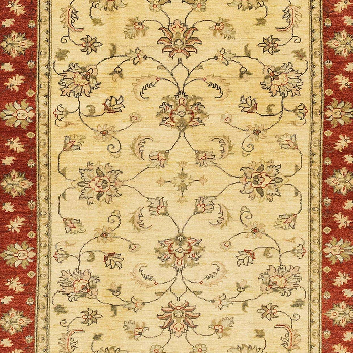 Machine Washable Abstract Chrome Gold Yellow Rug, wshabs2991