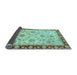 Sideview of Oriental Light Blue Traditional Rug, abs2991lblu