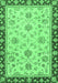 Oriental Emerald Green Traditional Rug, abs2991emgrn