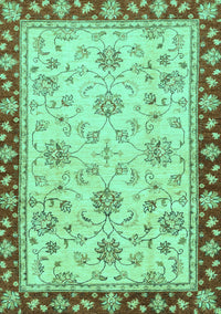 Oriental Turquoise Traditional Rug, abs2991turq