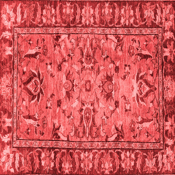 Machine Washable Abstract Red Modern Rug, wshabs2992red