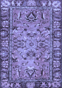 Abstract Blue Modern Rug, abs2992blu