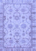 Oriental Blue Traditional Rug, abs2993blu