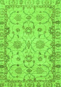 Oriental Green Traditional Rug, abs2993grn