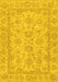 Oriental Yellow Traditional Rug, abs2994yw