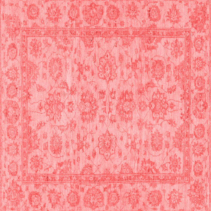 Machine Washable Oriental Red Traditional Rug, wshabs2994red