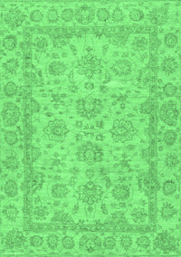 Oriental Emerald Green Traditional Rug, abs2994emgrn