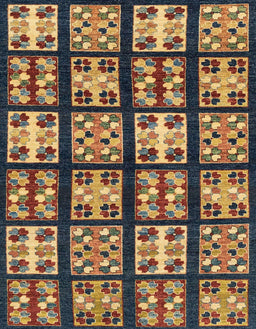 Abstract Bakers Brown Modern Rug, abs2995