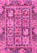 Abstract Pink Modern Rug, abs2996pnk