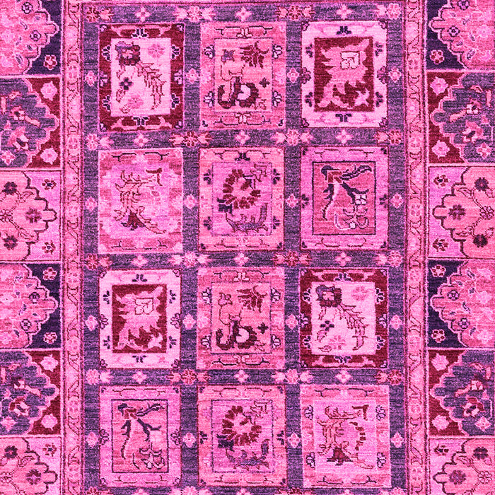 Machine Washable Abstract Pink Modern Rug, wshabs2996pnk
