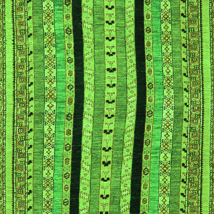Machine Washable Abstract Green Modern Area Rugs, wshabs2997grn