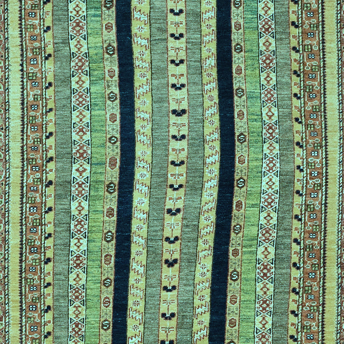 Machine Washable Abstract Light Blue Modern Rug, wshabs2997lblu