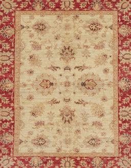 Abstract Orange Oriental Rug, abs2998