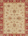 Abstract Orange Oriental Rug, abs2998