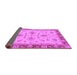 Sideview of Oriental Purple Traditional Rug, abs2998pur