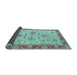 Sideview of Oriental Light Blue Traditional Rug, abs2998lblu