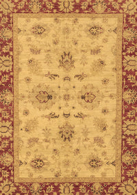 Oriental Brown Traditional Rug, abs2998brn