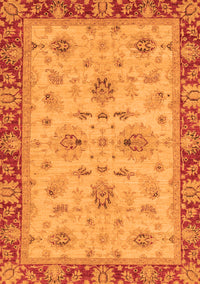 Oriental Orange Traditional Rug, abs2998org