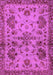 Machine Washable Abstract Purple Modern Area Rugs, wshabs2999pur