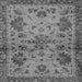 Square Machine Washable Abstract Gray Modern Rug, wshabs2999gry