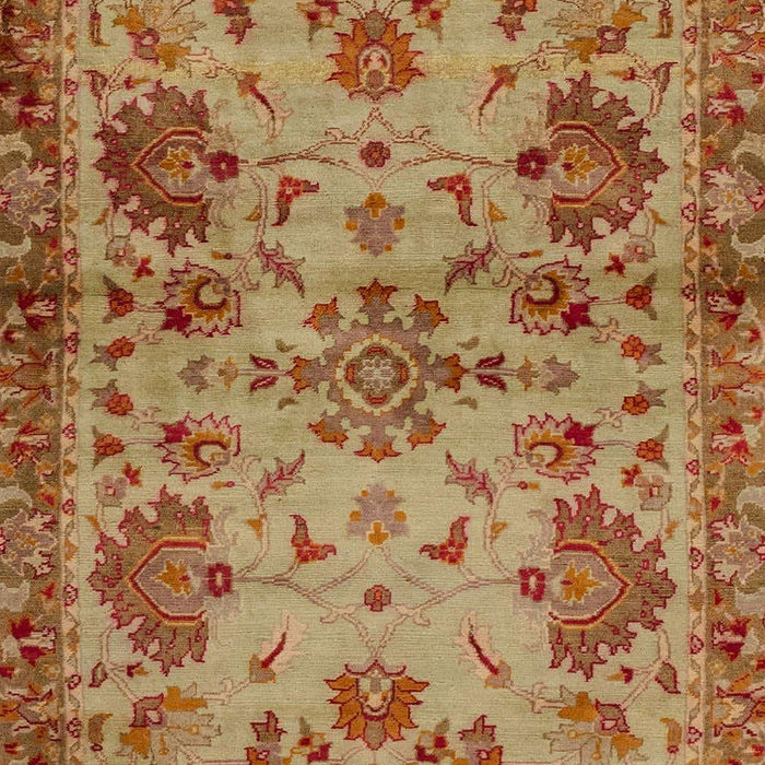 Machine Washable Abstract Gold Rug, wshabs2999