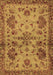 Machine Washable Abstract Brown Modern Rug, wshabs2999brn